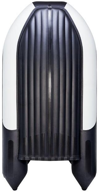 Лодка Ривьера 3600 килевое надувное дно, 3600*1800*480, цвет: серый-черный фото 2