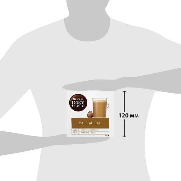 Кофе в капсулах для кофемашин Nescafe Dolce Gusto Café Au Lait, 16 капсул ОПТ фото 9