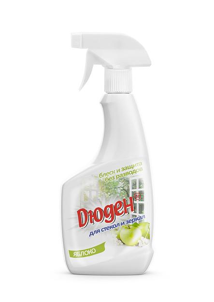 Средство для чистки стекол и зеркал ДЮДЕН «Яблоко», опт фото 1