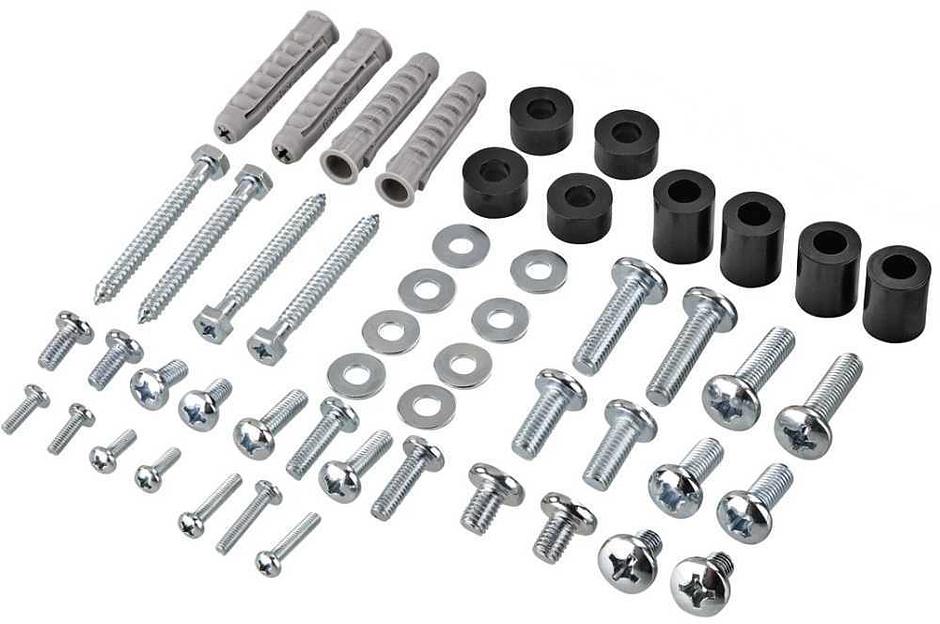 Кронштейн для телевизора Hama H-118069 черный 32"-65" макс.35кг настенный фиксированный фото 4