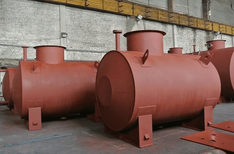 Резервуар горизонтальный стальной подземный РГCН-150м3 фото 1