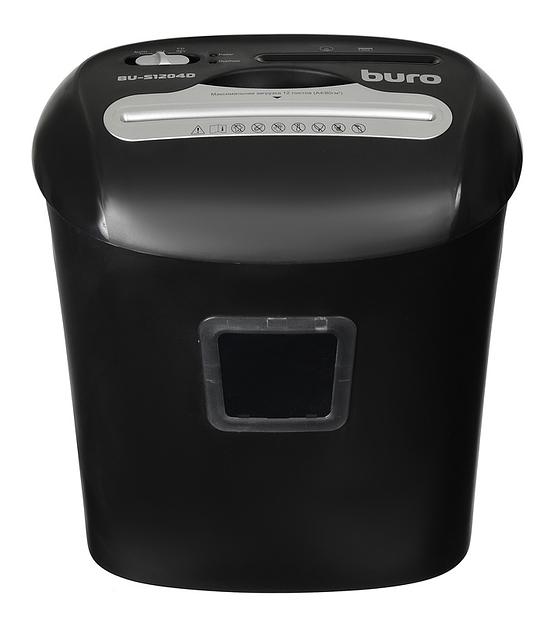 Шредер Buro Office BU-S1204D (секр.P-4) фрагменты 12лист. 21лтр. пл.карты CD фото 2