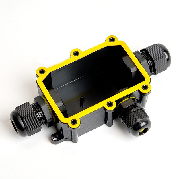 Коробка распределительная водонепроницаемая 3 выхода, с клеммой в комплекте, фото 2