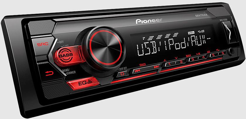 Автомагнитола Pioneer MVH-S125UI 1DIN 4x50Вт фото 2