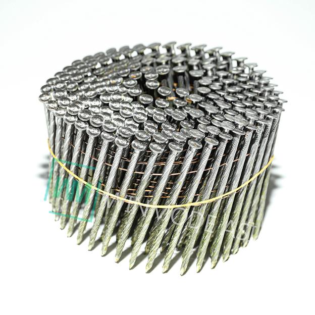 Гвозди барабанные винтовые 2.5/70мм для пневмоинструмента 7200 шт/кор фото 1