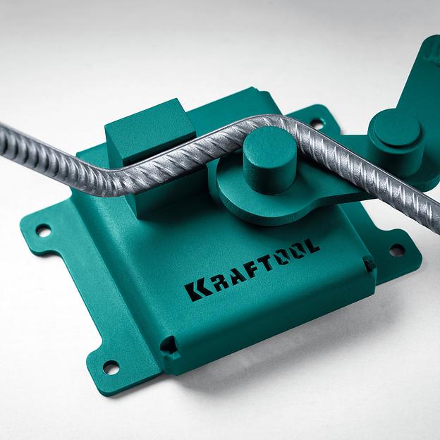 KRAFTOOL 20 PT, плавный гиб, на подшипнике, ручной станок для гибки арматуры (23300) фото 2