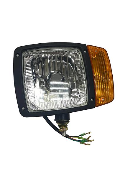 Фара основного освещения. Нижнее крепление, левая, 24V. Без габарита. UDS-011-04 фото 1