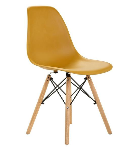 Стул в стиле Eames dsw светло-коричневый 1 шт ОПТ фото 1