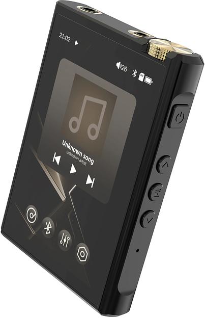 Плеер Hi-Fi Flash Digma Pro XT7 черный/золотистый/3.5"/FM/microSD/microSDHC фото 10