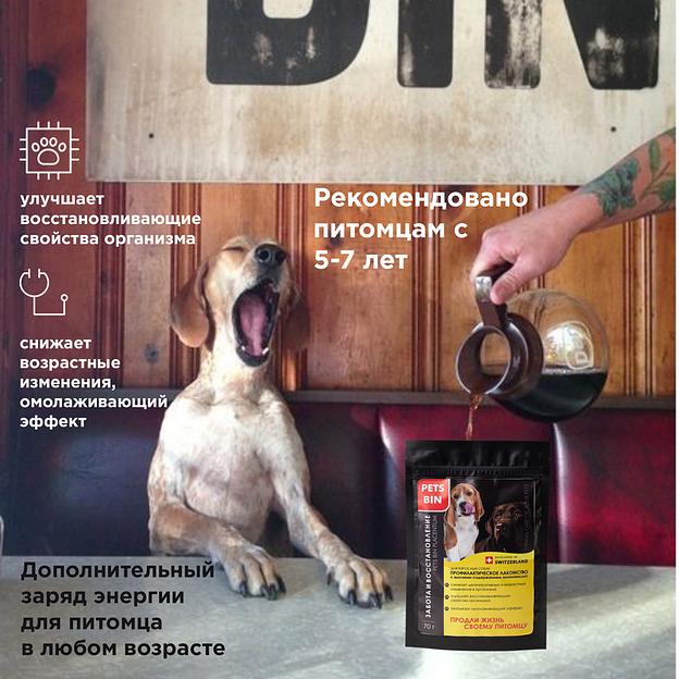 Добавка PETS BIN «Placentum» для собак ОПТ фото 3