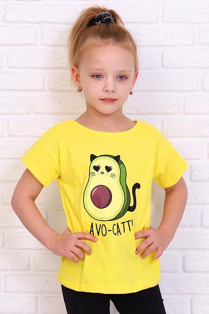 Футболка «КатоЛав» желтая опт фото 2