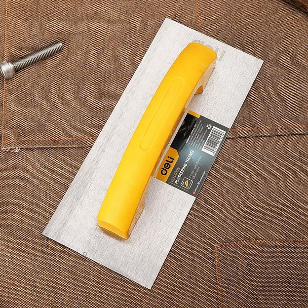 Отделочный инструмент Deli Кельма штукатурная прямоугольная Deli DL509309 230х100мм фото 9