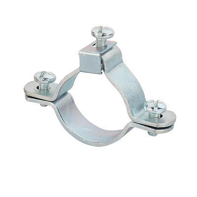 "Хомут заземления для труб 20-1/2"" мм, оцинкованная сталь" фото 1