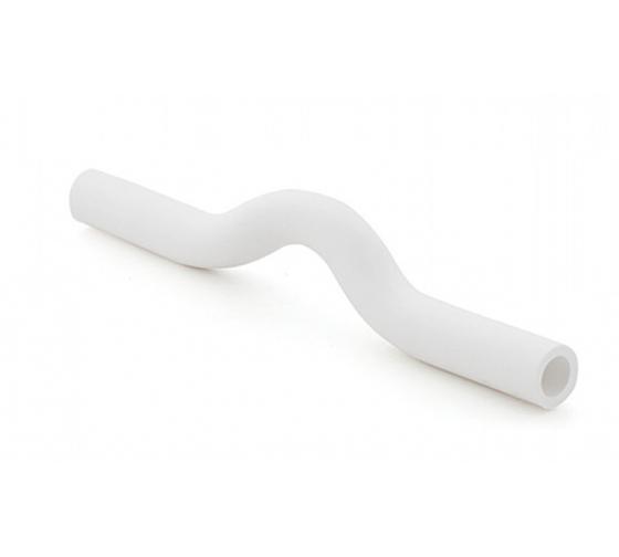 Обводное колено 32 мм полипропиленовый PPR белый фото 1