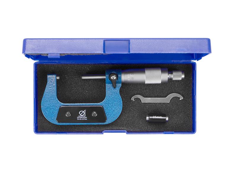 Микрометр гладкий МК- 50 0.01 Эталон с поверкой фото 6