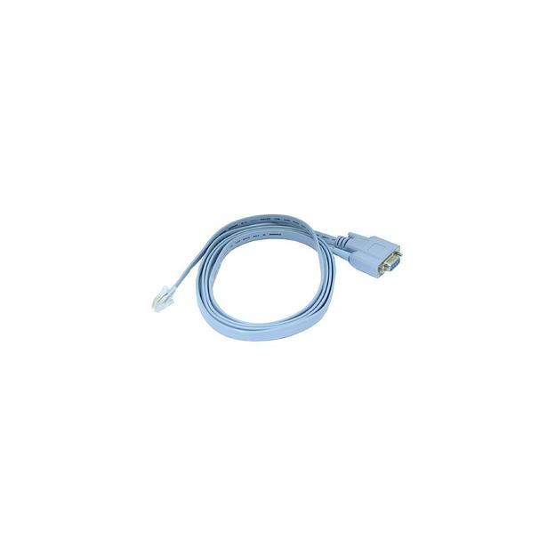 Кабель RJ-45 OSNOVO Console-RJ45-DB9F, синий фото 1
