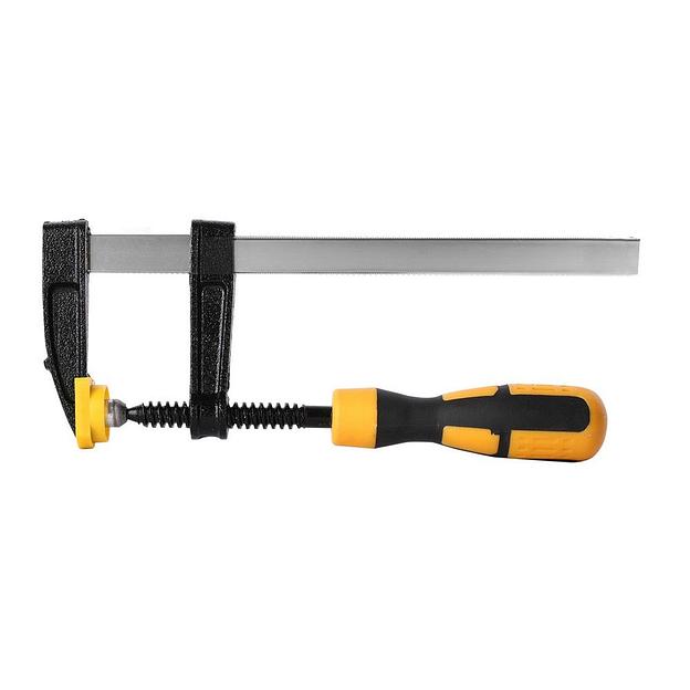 Струбцина F-образная Deli DL110515 150x50 мм, макс. усилие зажима 1000N, резьба 9,5мм фото 4