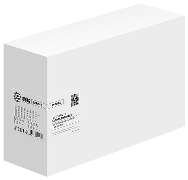 Картридж лазерный Cactus CS-WC4260 106R01410 черный (25000стр.) для Xerox WorkCentre 4250/4250X/4250S/4250C фото 1