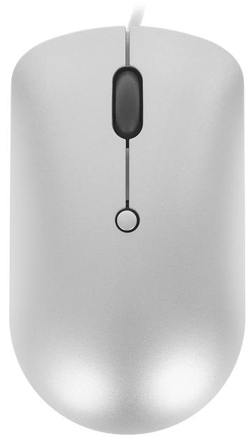 Мышь Lenovo 540 светло-серый оптическая 2400dpi USB2.0 (GY51D20877) фото 1