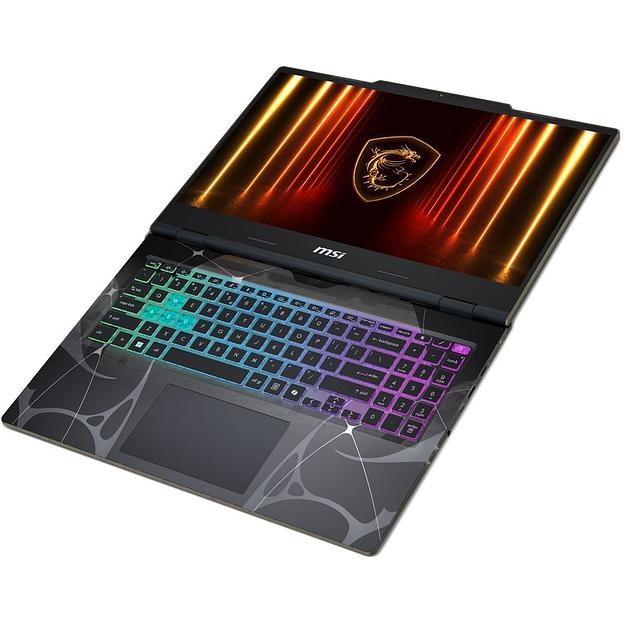 Ноутбук MSI Cyborg 15 B2RWEKG-272XRU Core 5 210H 16Gb SSD512Gb NVIDIA GeForce RTX5050 8Gb 15.6" IPS FHD (1920x1080) FreeDOS black WiFi BT Cam (9S7-15Q342-272) фото 9