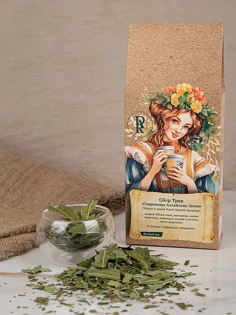 Подарочный набор 3 вкуса Иван-чай и Алтайские травы DAR. Неферментированный травяной чай ассорти фото 1