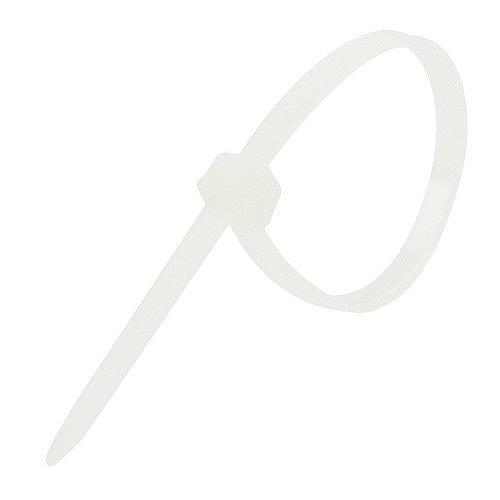 Rexant (07-0302) Хомут широкий nylon 8.0 х 300 мм 100 шт белый фото 1