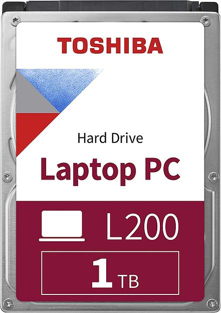 Жесткий диск Toshiba SATA-III 1Tb HDWL110UZSVA Notebook L200 Slim (5400rpm) 128Mb 2.5" фото 1