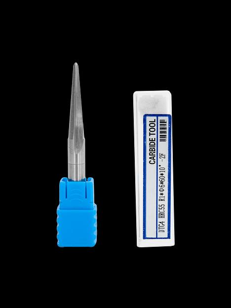 Гравер DELTATOOLS конический сферический 6✕60✕10гр✕R1 DTG4 фото 2