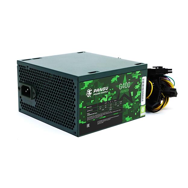 Блок питания ATX Pangu G400, 400W, Bulk фото 1