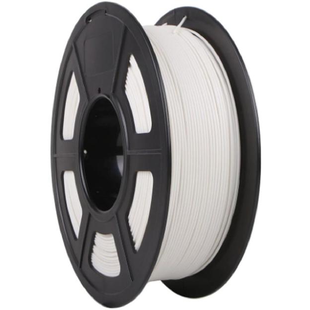 Филамент NVPRINT PLA Matte White для 3D печати диаметр 1.75мм длина 330 метров масса 1 кг фото 1