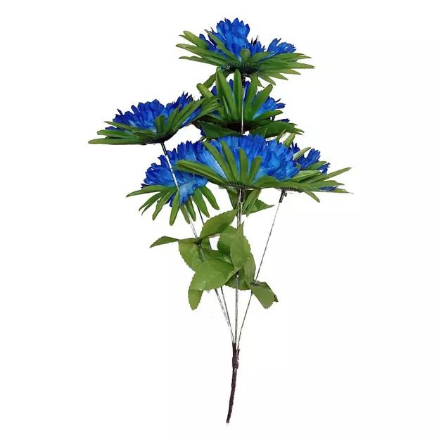 Букет астры 6 голов 44см 362-617 фото 4