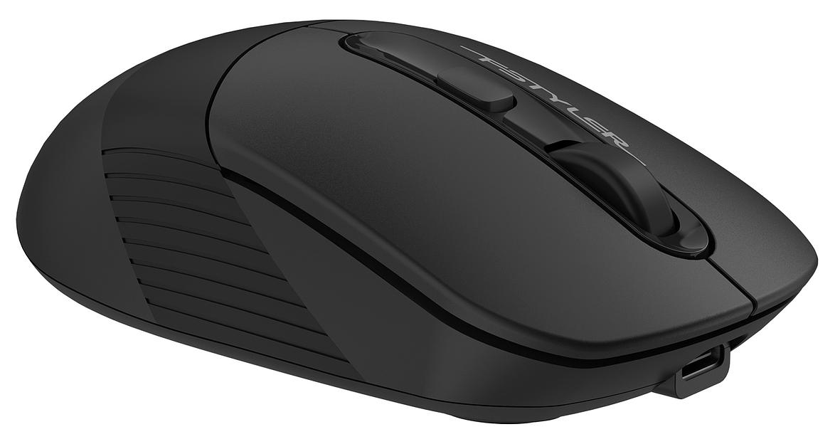 Мышь A4Tech Fstyler FB10C черный оптическая (2000dpi) беспроводная BT/Radio (4but) фото 3