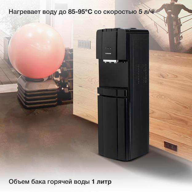 Кулер Starwind SW-1001CB напольный компрессорный черный фото 3
