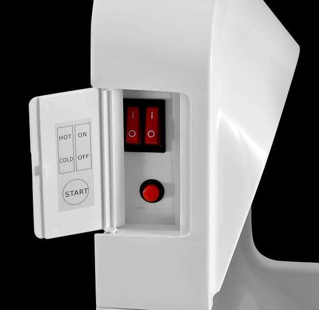 Сушилка для рук электрическая PUFF-8878В 2кВт фото 10