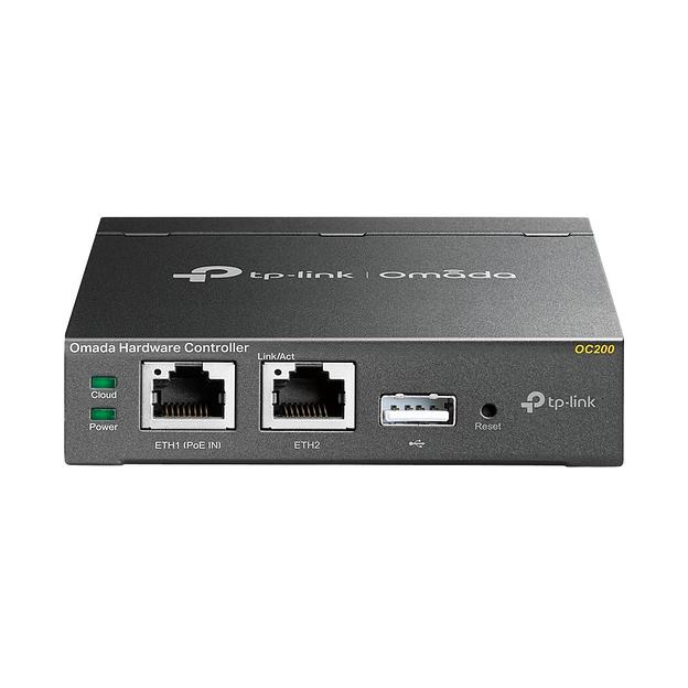 Контроллер TP-Link Omada OC200 10/100BASE-TX черный фото 1