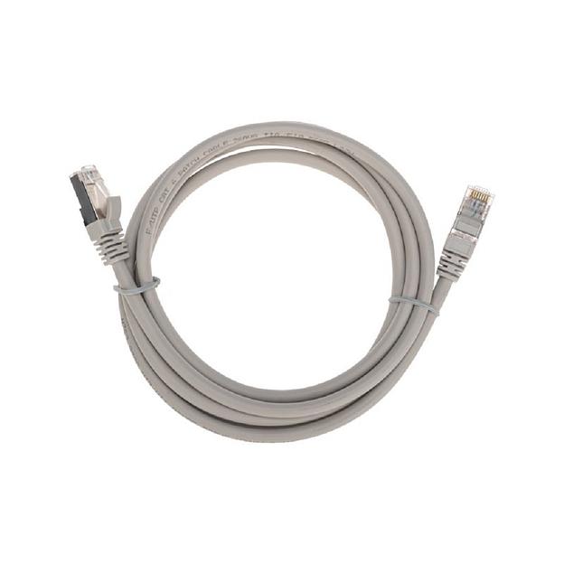Rexant (02-0210-2) Патч-корд F/UTP, CAT 6, RJ45-RJ45, 26AWG, LSZH, серый, 2м фото 1
