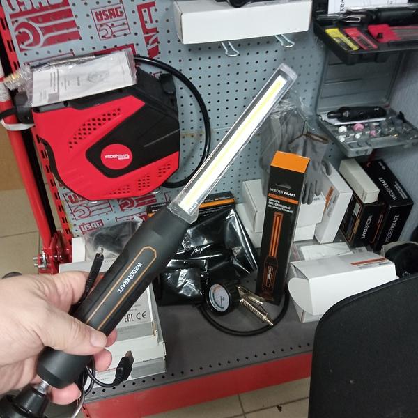 Фонарь светодиодный аккумуляторный, 800 ЛМ WDK-1054013 фото 2