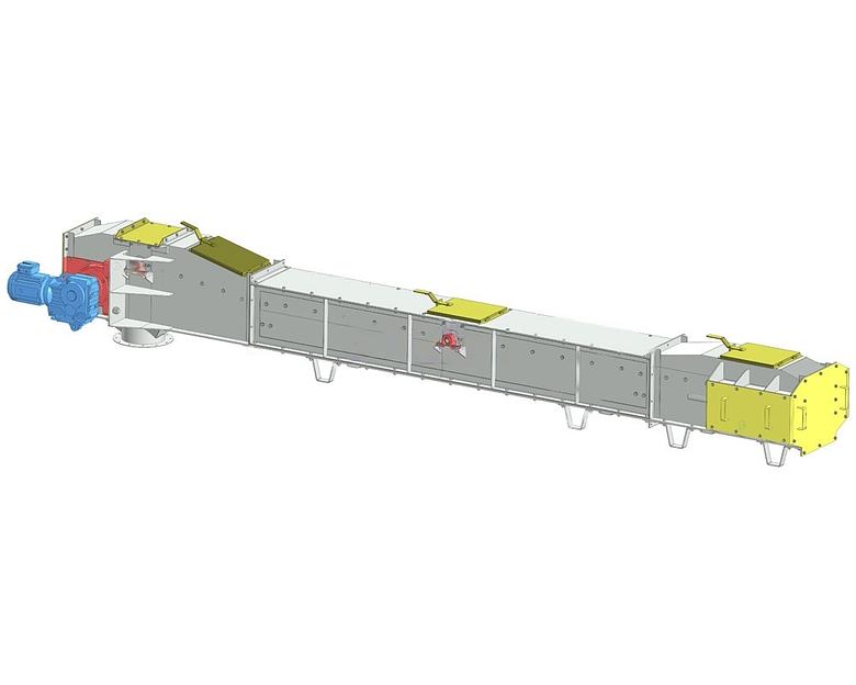 Скребковый конвейер фото 1