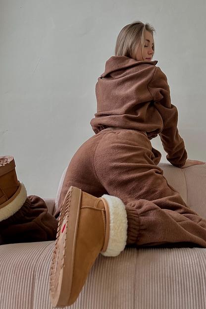 Костюм SOFT  017/03/Коричневый  фото 4