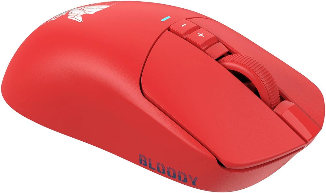 Мышь A4Tech Bloody R72 Pro красный/белый/рисунок оптическая 26000dpi беспров. USB-C 7but (R72 PRO PYRO BLAZE) фото 2