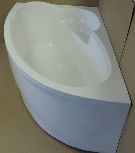 Мраморная ванна Castone «Диана» правосторонняя фото 5