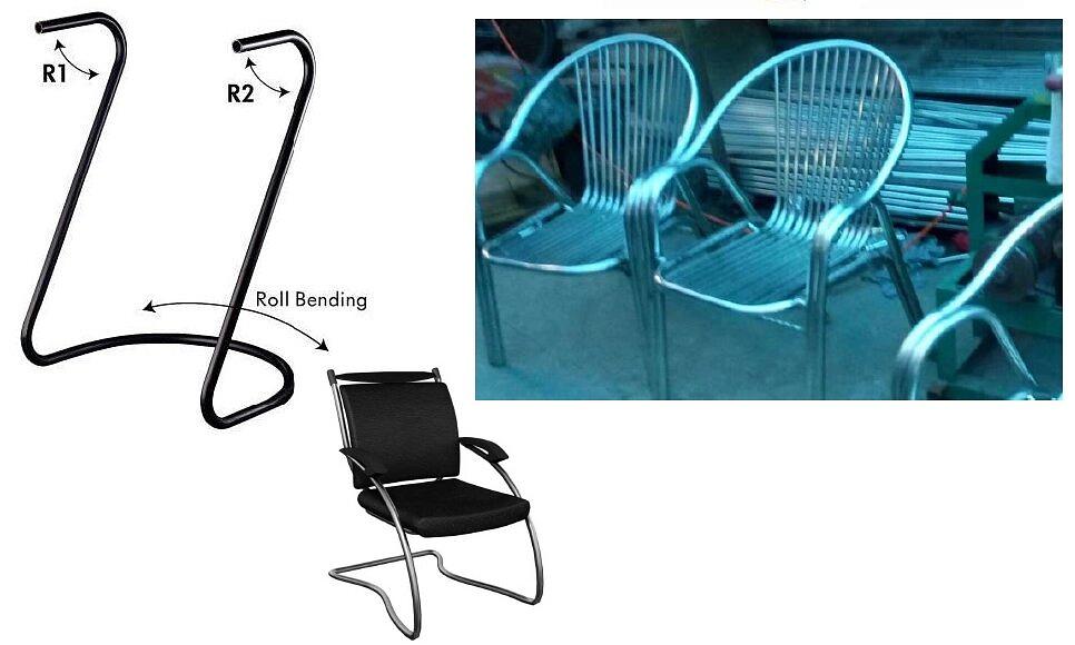 Станок для гибки и пробития отверстий в трубах KS50CNC X 4A-2SV фото 2