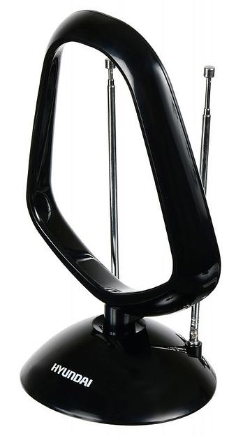 Антенна телевизионная Hyundai H-TAI320 30дБ активная черный фото 4