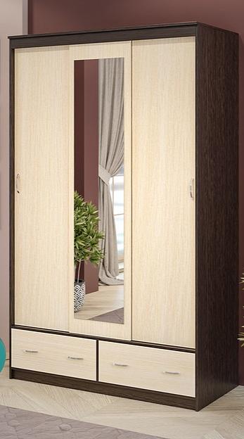 Шкаф-купе Проектмебель «Рольм» 135×60×222h см, опт фото 3