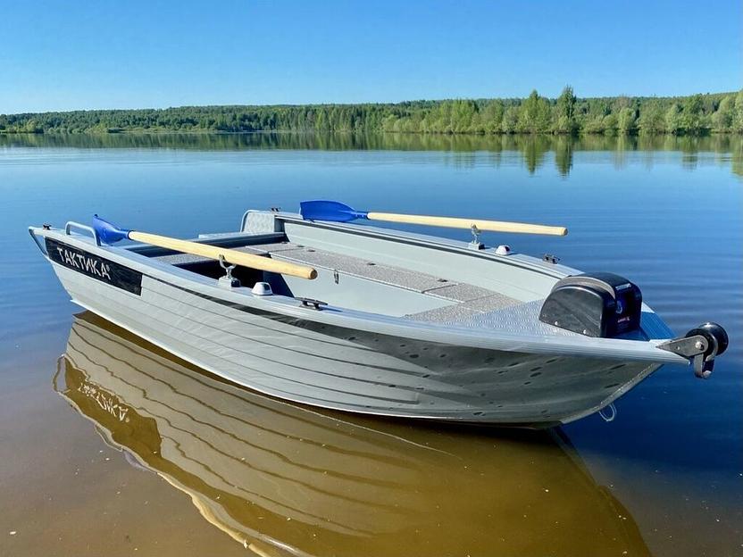 Алюминиевая лодка Тактика 390 Р Fish, 390*146*60 см. фото 2