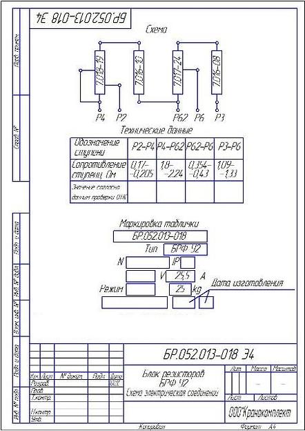 БРФ У2 БР.052.013-18 фото 2