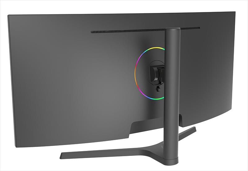 Монитор Valday 34" AL77AZF (IPS; 16:9; 300cd; 4000:1; 5ms; 3440x1440x165Hz; 178/178; 2xHDMI; 2xDP; Audio out; Tilt; HAS; Spk; Black (РФ) (AL77AZF) фото 4