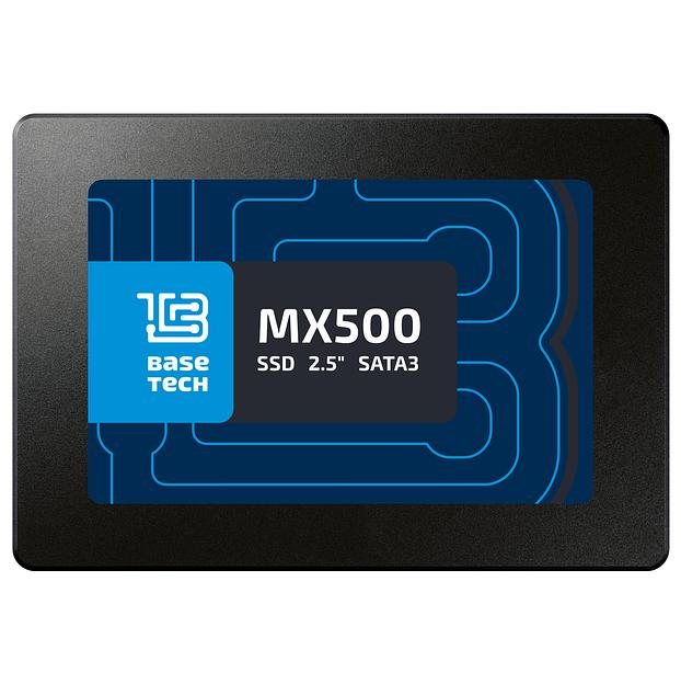 SSD BaseTech MX500 1Тб, 2.5", SATA3, Bulk, TLC, Чтение:520мб/с, Запись:480мб/с (BT-CT1000MX500SSD1N) фото 1