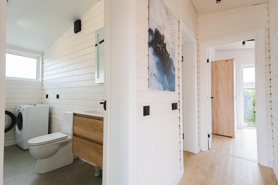 Модульный дом-баня 80 домокомплект фото 9