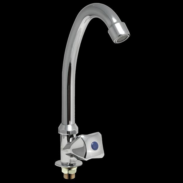 Кран настольный "Juguni", крепление-гайка, JGN1030, моно, кран-букса фото 1